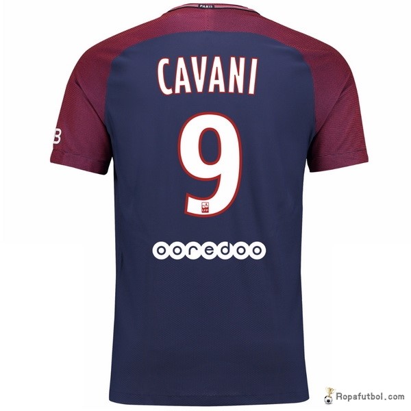 Camiseta Paris Saint Germain Replica Primera Ropa Cavani 2017/18